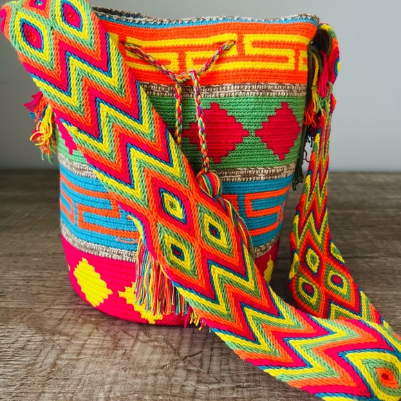 New 100% Authentic wayuu tribe bag. - Picture 2 of 10